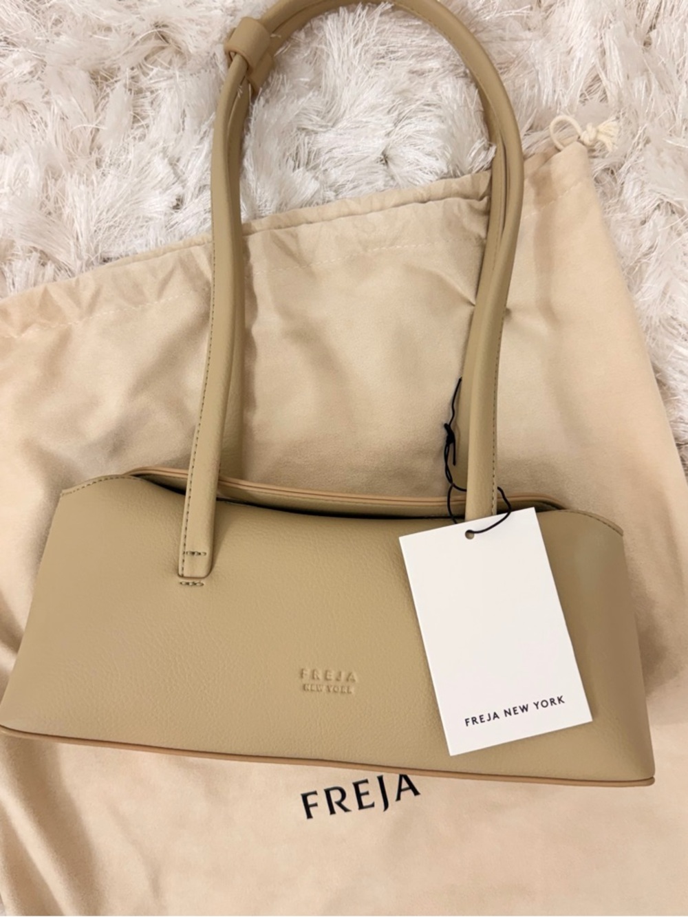 NWT Freja Mini Chrystie Bag (Sand Color)